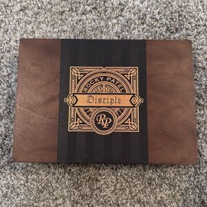 Rocky Patel Disciple Toro Empty Wood Cigar Box 9.5" x 7.5" x 2"